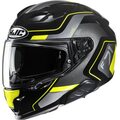 HJC F71 Arcan Musta/Fluo Keltainen MC3H