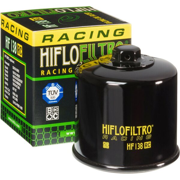 HiFlo öljynsuodatin HF138RC (Racing 17mm)