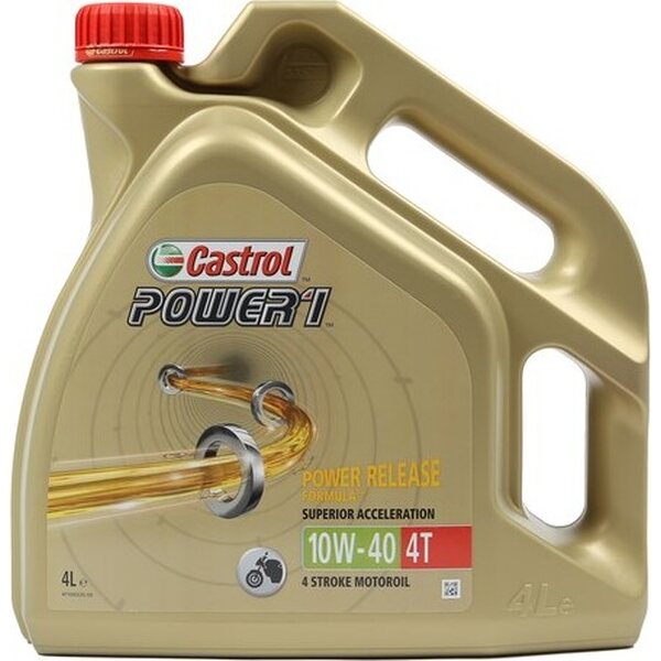 Castrol Power 1 4T moottoriöljy 10W-40 4L