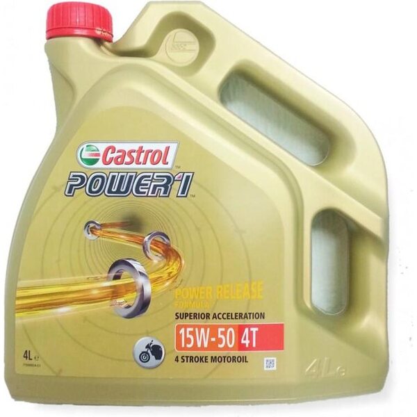 Castrol Power 1 4T moottoriöljy 15W-50 4L