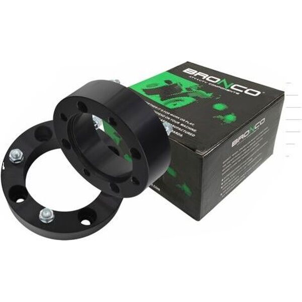 Bronco Wheel spacers ATV 1" 4/110 M10 black