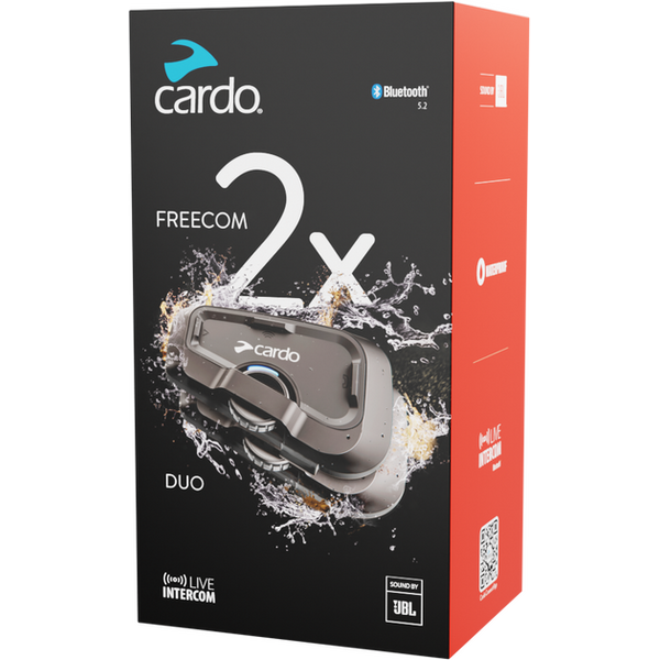 Cardo Freecom 2X Duo kypäräpuhelinpari