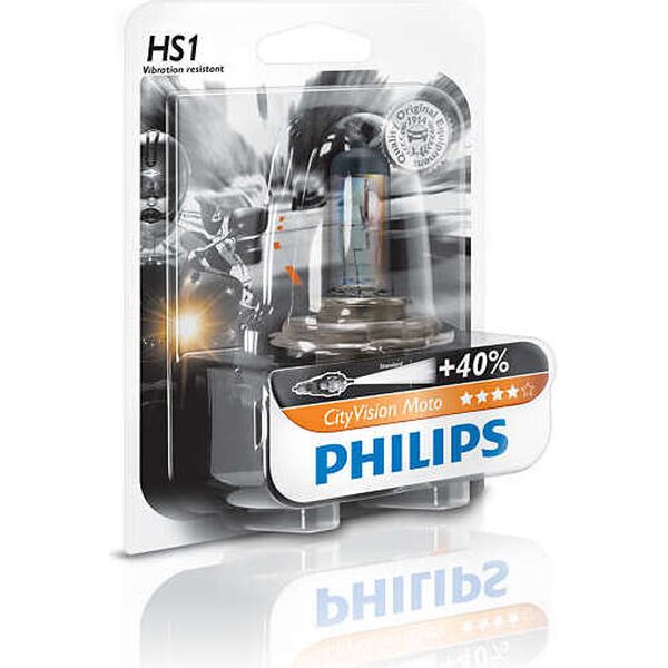 Philips Polttimo HS1 CityVision Moto 12V/35/35W/PX43t